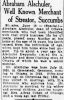 Alschuler, Abraham (1828 - 1923) - [OBITUARY] 1923 The Pantagraph.jpg