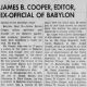 Cooper, James Brown Jr. (1871 - 1940) - [OBITUARY] 1940 Brooklyn Eagle Page 11.jpg