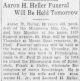 Heller, Aaron H (1857 - 1926) - [OBITUARY] 1926 Minneapolis Star Tribune.jpg