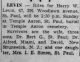 Levin, Harry W (1868 - 1940) - [OBITUARY] 1940 Minneapolis Minnesota.jpg